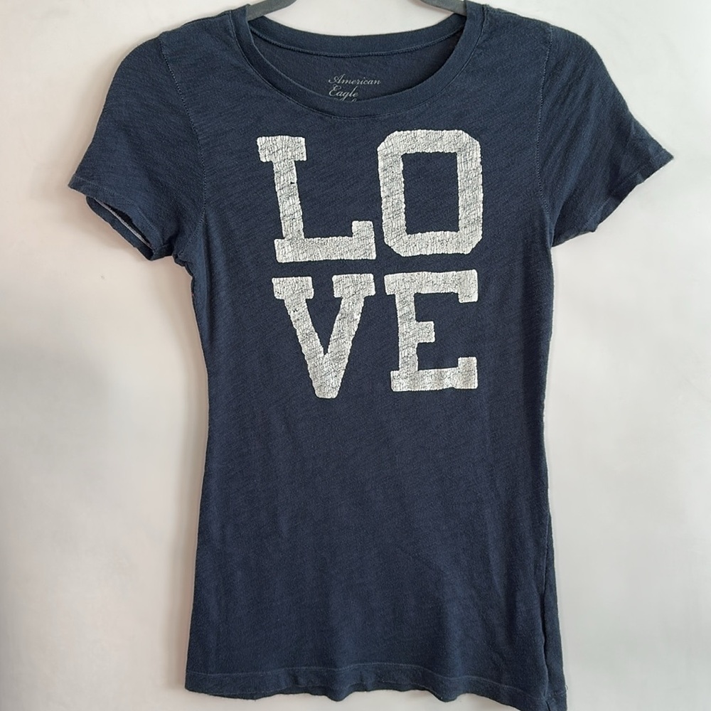 American Eagle Outfitters Love Graphic Tee